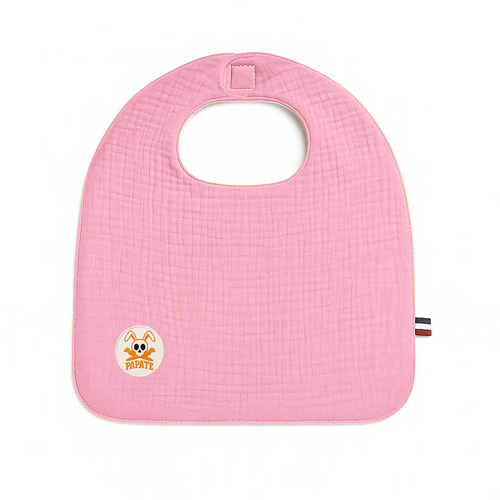 Organic Cotton Bib - Pink