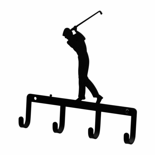 Wrought Iron Golf Key Holder Key Hooks