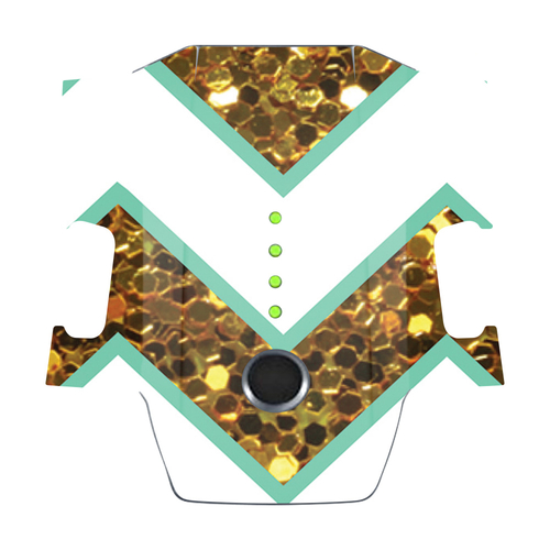 MightySkins DJMAVBAT-Glitzy Chevron Skin Decal Wrap for DJI Mavic Pro 