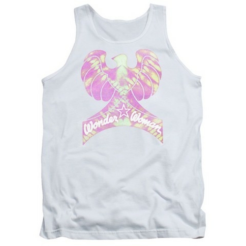 Trevco Dc-Wonder Bird - Adult Tank Top - White, Small