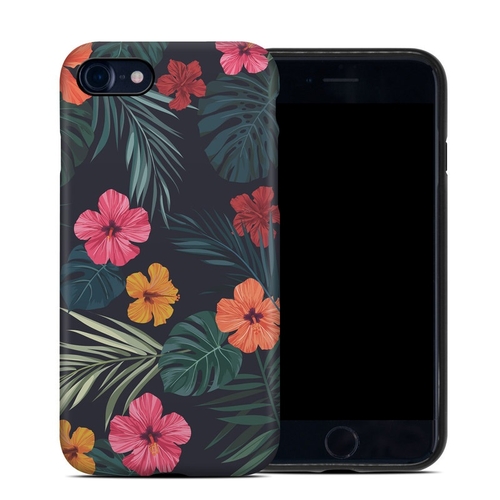 DecalGirl AIP7HC-TROPHIB Apple iPhone 7 Hybrid Case - Tropical Hibiscu