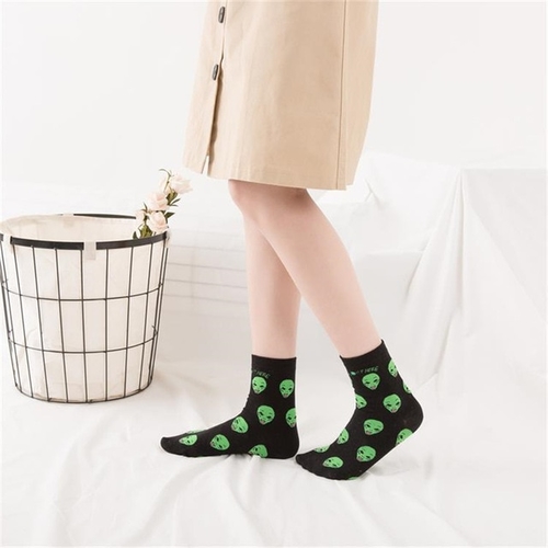 Nes Fashion Harajuku Women Short Socks Cotton