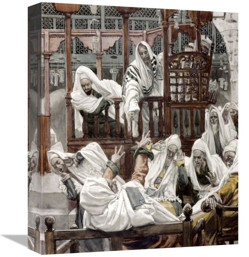 Global Gallery GCS-280415-16-142 16 in. Man with the Unclean Spirit Ar