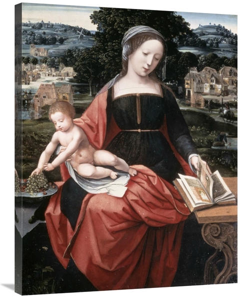 Global Gallery GCS-278428-36-142 36 in. Madonna & Child Art Print - Ma