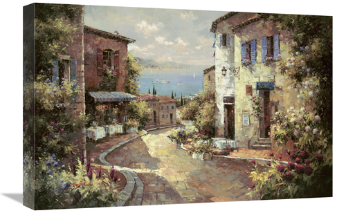 Global Gallery GCS-125296-1624-142 16 x 24 in. Levanto Hideaway Art Pr