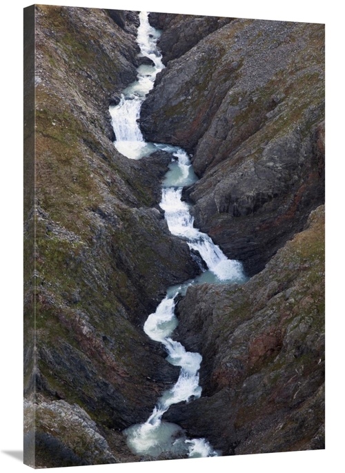 Global Gallery GCS-395510-2436-142 24 x 36 in. Split Creek Cascading D