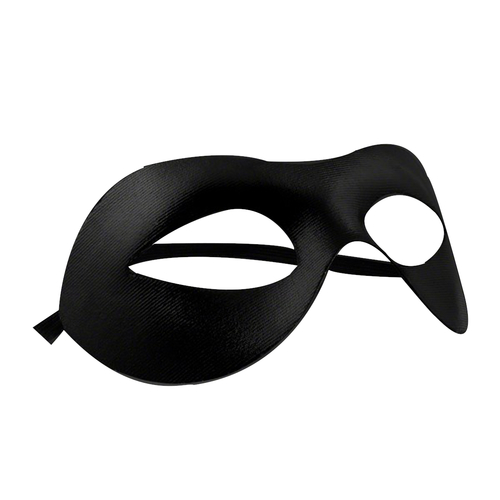 Blinkee NLCMBFM Non-Light Up Classic Matte Black Mask with Elastic Ban