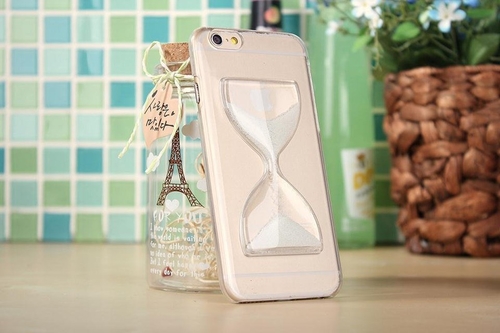 White Sand Clock iPhone Case