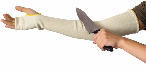 Pack of 10 Kevlar Sleeves with Thumb Hole 24” Size Cut Resistant