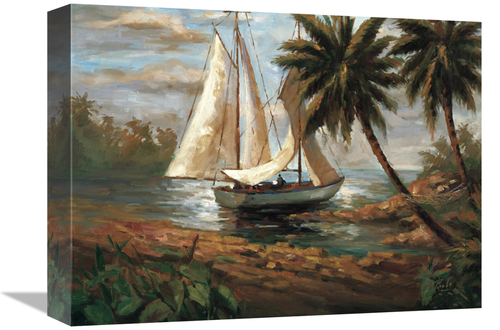 Global Gallery GCS-128146-1216-142 12 x 16 in. Setting Sail I Art Prin