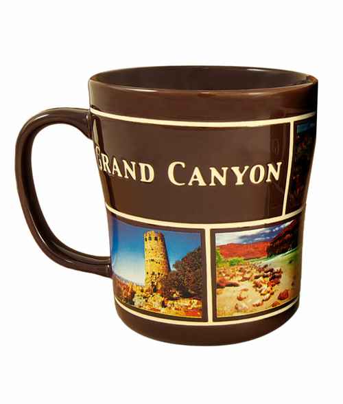 Americaware SMGRC03 Grand Canyon 18 oz Etched Panel Mug