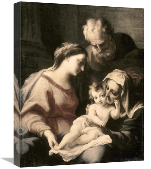 Global Gallery GCS-277690-22-142 22 in. Holy Family Art Print - Luca G