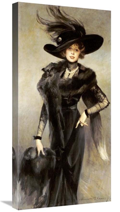 Global Gallery GCS-266323-30-142 30 in. Fashionable Beauty Art Print -