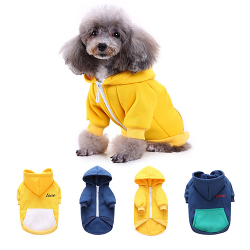 Winter Trendy Pet Hoodies Clothing For Dogs French