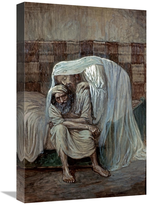 Global Gallery GCS-282901-22-142 22 in. God is Near the Afflicted Art 