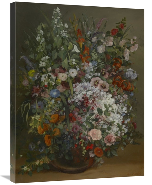 Global Gallery GCS-459970-2432-142 24 x 32 in. Bouquet of Flowers in A