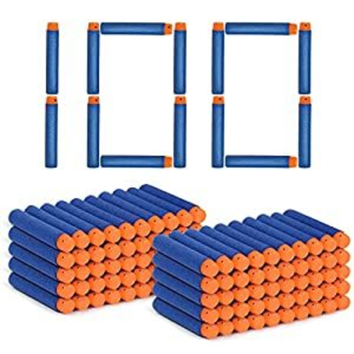 100PCS Round head soft bullet with holes