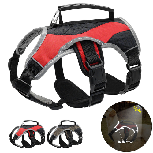 Waterproof Large Dog Harness Durable Reflective