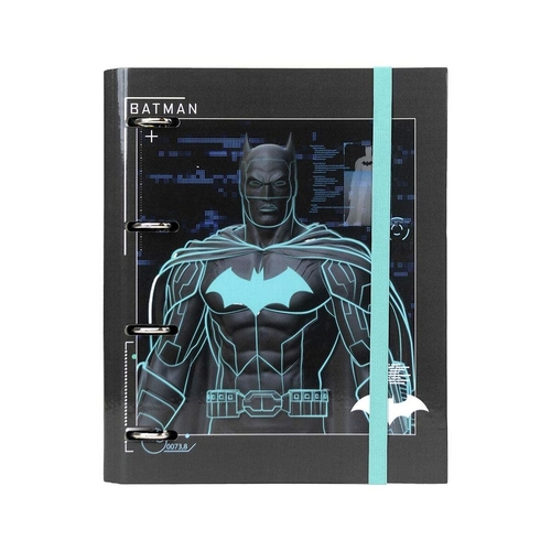 Ring binder Batman A4 Black (26 x 32 x 4 cm)