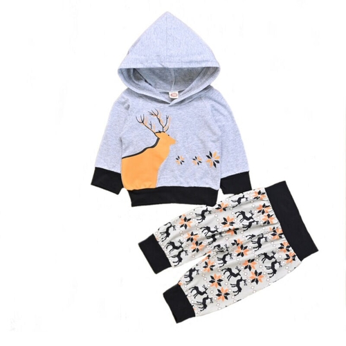 Pudcoco Autumn Fashion Newborn kids Baby Boy Girl