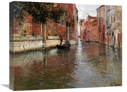 Global Gallery GCS-268575-22-142 22 in. A Venetian Backwater Art Print