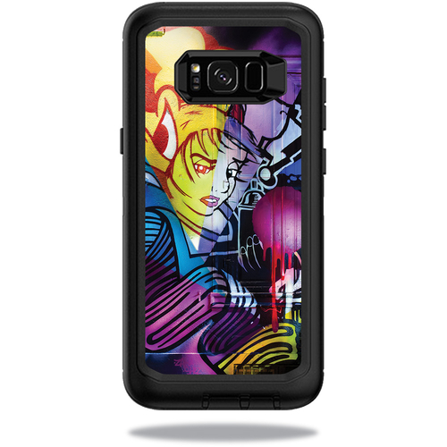MightySkins OTDSGS8PL-midnight mischief Skin for Otterbox Defender Sam