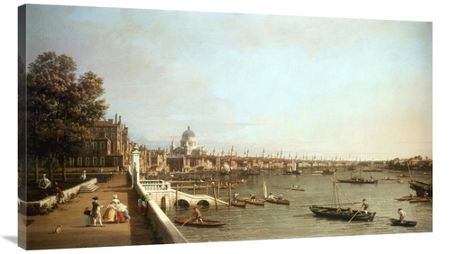 Global Gallery GCS-276958-44-142 44 in. London From Somerset House Art