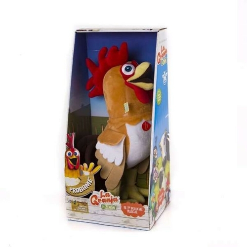 Soft toy with sounds Bandai 80004 13 x 17 x 34 cm (ES) (13 x 17 x 34