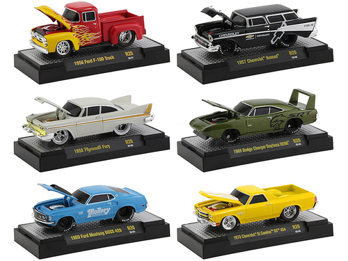 \Ground Pounders\" 6 Cars Set Release 20 IN DISPLAY CASES 1/64 Diecast