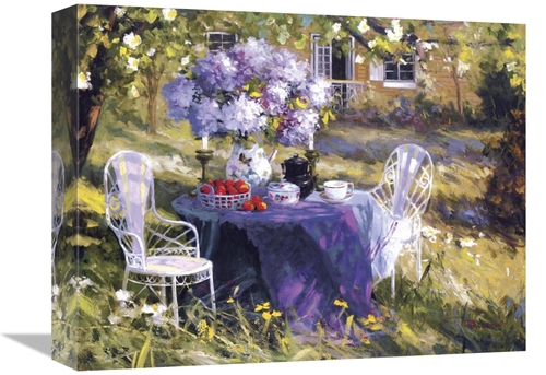 Global Gallery GCS-123240-1216-142 12 x 16 in. Lilac Tea Party Art Pri