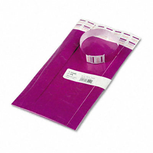 Advantus 75440 Crowd Management Wristbands  Sequentially Numbered  Pur