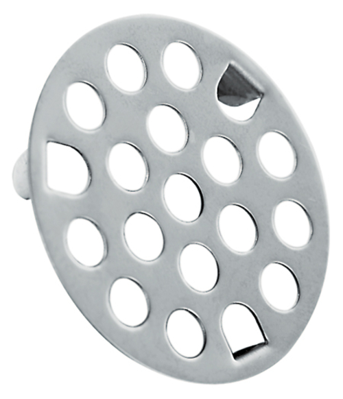 Waxman Consumer Products Group 1-.63 in. Chrome 3 Prong Drain Strainer