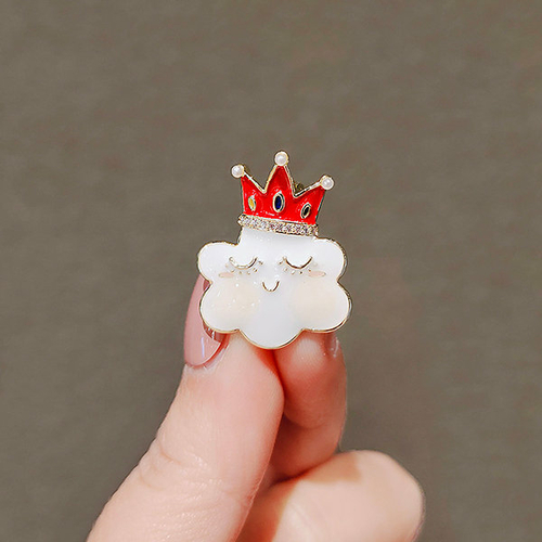 Cute Royal Cloud Pin