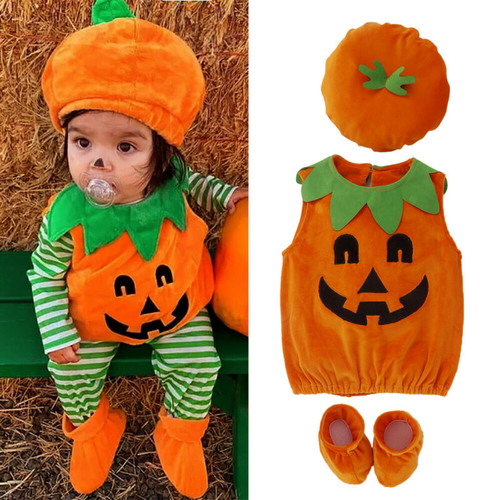 Newborn Baby Girl Boy Halloween Clothes Set