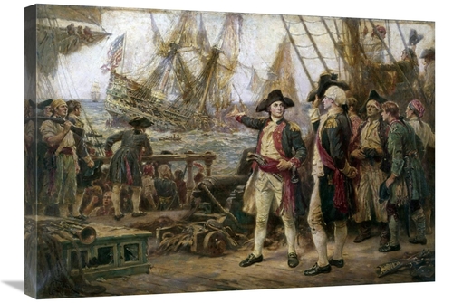 Global Gallery GCS-277536-30-142 30 in. Ship That Sank in Victory Art 