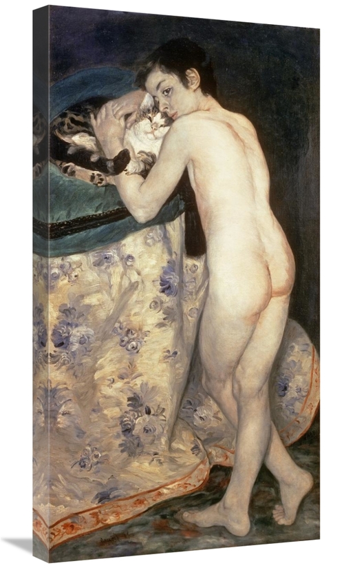 Global Gallery GCS-279647-30-142 30 in. Le Jeune Garcon au Chat Art Pr