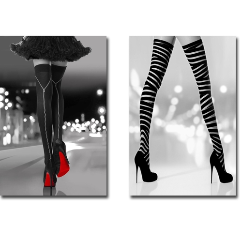 Artistic Home Gallery 1218475TG Night Out I & II by Sarah McGuire 2-Pi