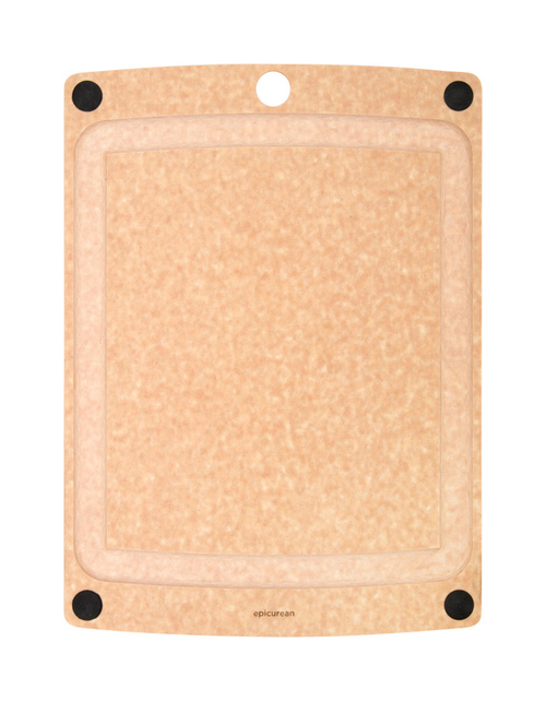 Epicurean 6502132 13 x 17.5 in. Natural Beige Wood Cutting Board - Cas