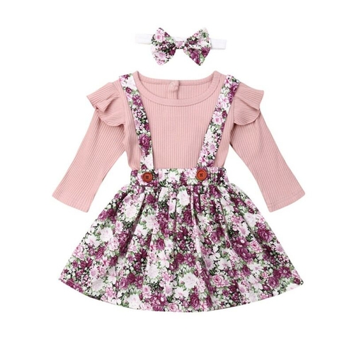 Pudcoco Autumn Newborn Kid Baby Girls Clothes Long