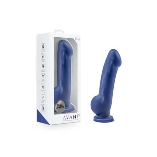 Blush Avant D8 Ergo 7.5 in. Dual Density Silicone Dildo with Suction