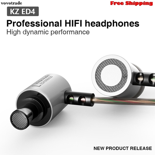 KZ-ED4 Subwoofer HIFI Earphone Headset