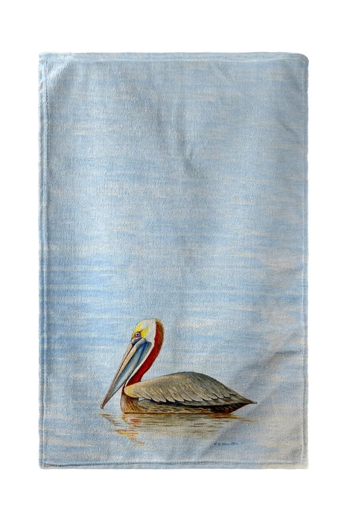 Betsy Drake BT807 30 x 50 in. Summer Pelican Beach Towel