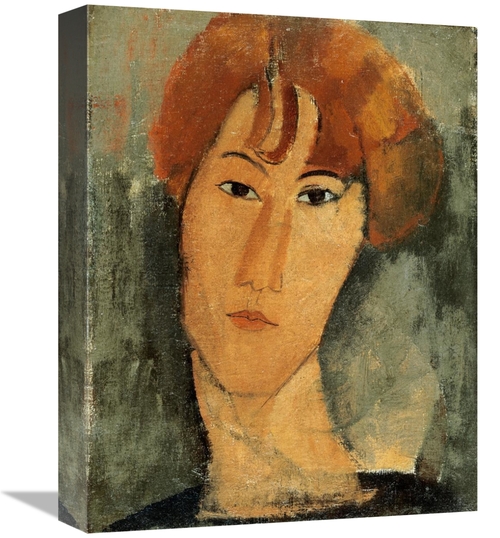 Global Gallery GCS-266888-16-142 16 in. A Young Woman Art Print - Amed