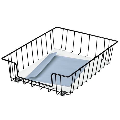 Fellowes 073191 Desk Tray Organizer For Workstation, Silver