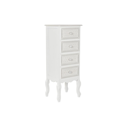 Chest of drawers DKD Home Decor 40 x 34 x 101 cm White Wood MDF Wood