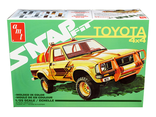 Skill 1 Snap Model Kit Toyota Hilux 4x4 Pickup Truck 1/25 Scale Model