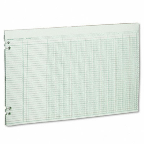 Wilson Jones G5012 Accounting Sheets  12 Columns  11 x 17  100 Loose S