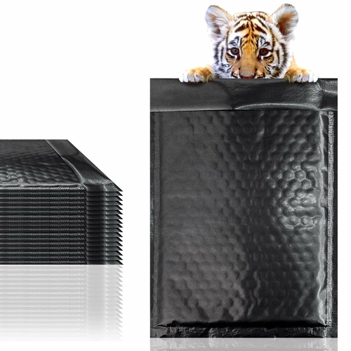 Bubble Mailers 6.5 x 9 Inch Size. Pack of 25 Padded Envelopes 6 1/2 x