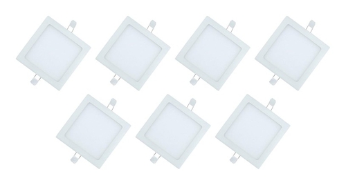 LED 18 Watt LED Panel Light (Pack of 7, Warm White)