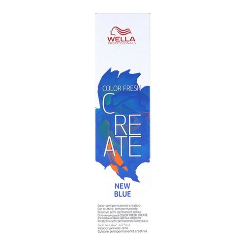 Semi-Permanent Tint Color Fresh Create New Wella Color Fresh Blue (60